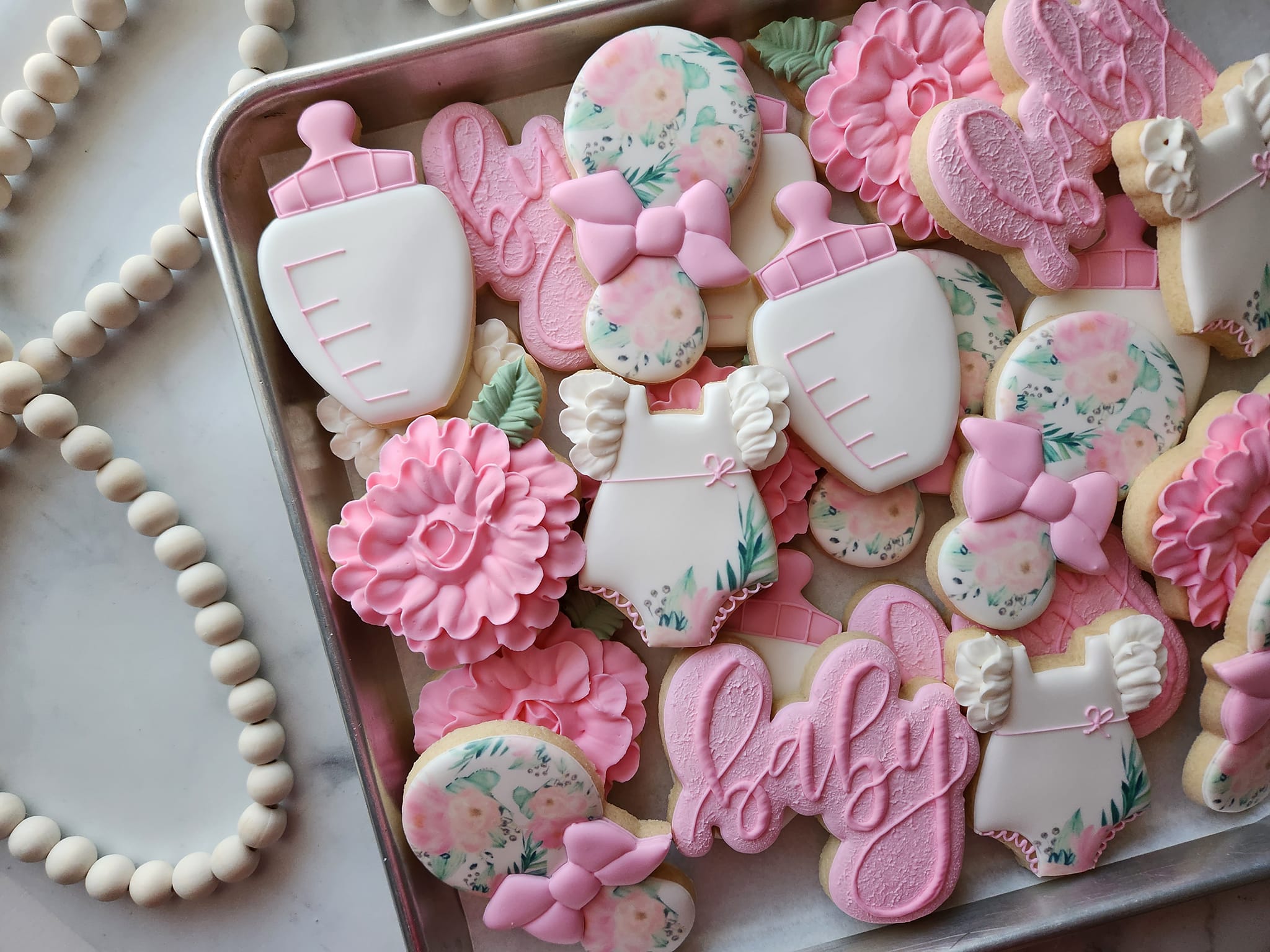 Baby shower cookies from MoMo's Mix Up