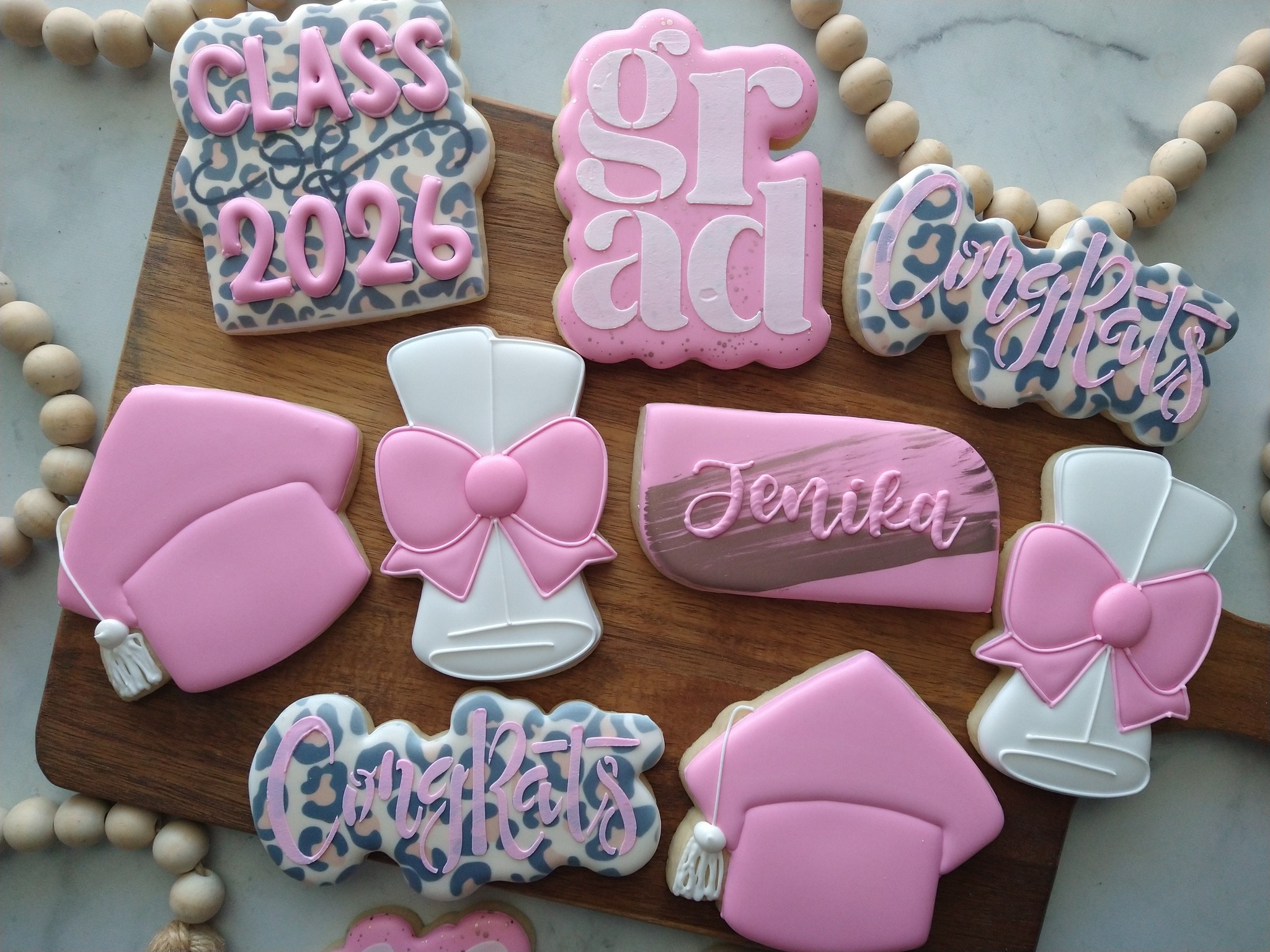 Graduation cookies from MoMo's Mix Up